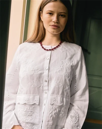 Sissel Edelbo - Ester Bluse - Ecru